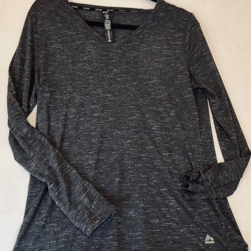 RBX women’s Live Life Active long sleeve  ventilated T size Large